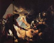 The Blinding of Samson Rembrandt